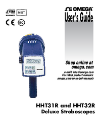 Thumbnail of document Manual - HHT32R Portable Digital Stroboscope